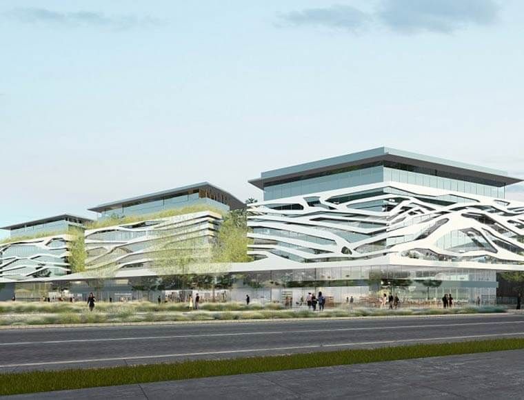 Offices for rent in the "Island" programme Montpellier Set Up In France